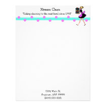 Customizable Maid Service Letterhead