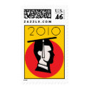 Customizable Male Graduate Postage stamp