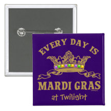 Customizable Mardi Gras Pins