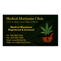 CUSTOMIZABLE Marijuana Clinic BC profilecard