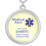 Customizable Medical Alert Necklace