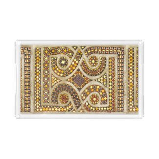 Customizable Medieval Pattern Serving Tray