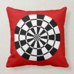 Customizable Mod Dartboard pillows
