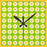 Customizable Mod Flower Power wall clocks