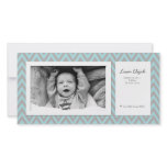 Customizable Modern Photo Birth Announcement photo cards