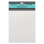 Customizable Monogram Stationary Personalized Stationery