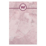 Customizable Monogram Stationery Paper
