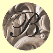 Customizable Monogram stickers
