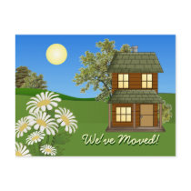 CUSTOMIZABLE Moving Announcement Notice postcards by RanchLady CUSTOMIZABLE Moving Announcement Notice postcards