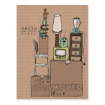 customizable moving postcard