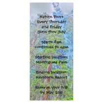 Customizable nature programs custom rack cards