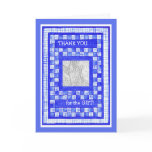 Customizable New Baby Gift Thank You Photo Card
