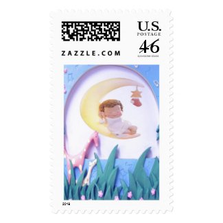 Customizable New Baby Stamp stamp