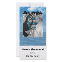 Customizable Ocean photo card