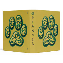 Customizable Paisley Puppy Print Binder by TotallyRandom Customizable Paisley Puppy Print Binder