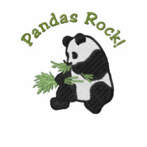 Customizable Panda Tees and Sweats embroidered shirts by naturetees Customizable Panda Tees and Sweats embroidered shirts