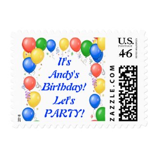Customizable Party stamp