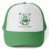 Customizable Patrick Penguin St. Patrick's Day Hat