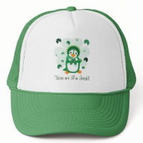 Customizable Patsy Penguin St. Patrick's Day Hat