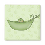 Customizable Pea in a Pod magnet