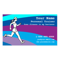Customizable Personal Trainer business cards