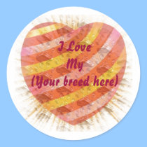 Customizable Pet Breed Sticker