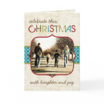 Customizable Photo Christmas Card
