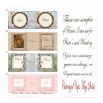 Customizable Photo Cups posters