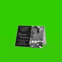 Customizable Photo Graduation Card Announcement