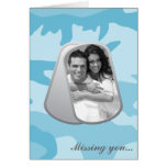 Customizable Photo in Dog Tags Cards
