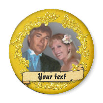 (Customizable) Photo Magnet