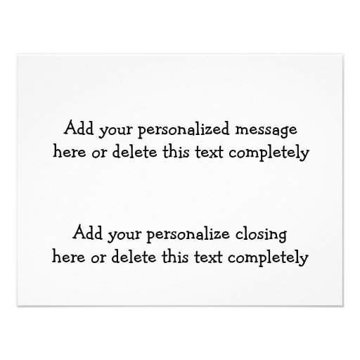 Customizable Photo "Mock" Puzzle Card-12 pieces Custom Announcements