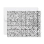 Customizable Photo "Mock" Puzzle Card-63 pieces Announcement