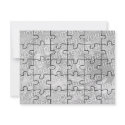 Customizable Photo Puzzle Greeting Card-30 pieces invitations