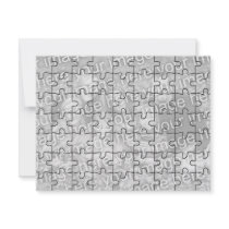 Customizable Photo Puzzle Greeting Card-63 pieces invitations by malibuitalian Customizable Photo Puzzle Greeting Card-63 pieces invitations