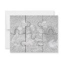 Customizable Photo Puzzle Greeting Card-6 pieces invitations by malibuitalian Customizable Photo Puzzle Greeting Card-6 pieces invitations