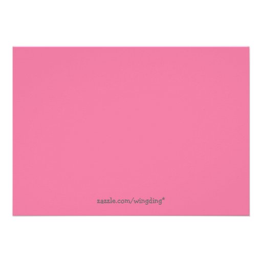 Customizable Pink Pirate Girl Birthday Party Invite