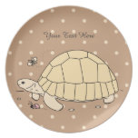 Customizable Ploughshare Tortoise Plate