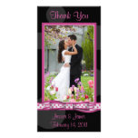 Customizable Polka Dot Photocard Photo Card Template