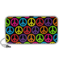Customizable Pop Peace Iphone Speakers