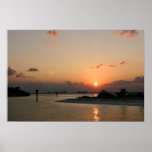 Customizable Poster: Calm Florida Sunset