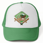 Customizable Pug Baseball Hat - green