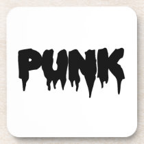 Customizable "Punk" Drip Font Cork Coaster cork coasters