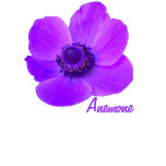 anemone t shirt, flower t shirt, pretty t shirt,
