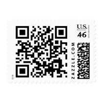 customizable QR code Postage Stamps