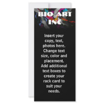 Customizable Rack Cards - Biological  Art