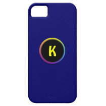 Customizable Rainbow Monogram Cover for iPhone 5 iPhone 5 Cases
