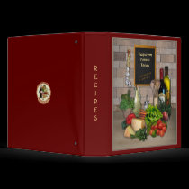 Customizable Recipes binders