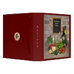 Customizable Recipes Binder