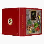 Customizable Recipes Binder